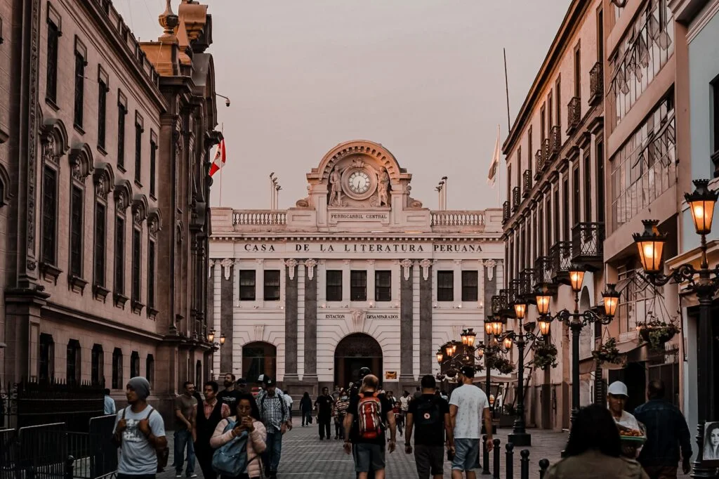 centro histórico de Lima, Perú
